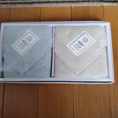 タオルハンカチ　2枚セット
