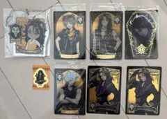 ツイステ  ラギー　レオナ　ジャック サバナクロー メタリックカード　アクキー