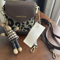 FASHION & BAGS スマホショルダーバッグ レオパード柄のサムネイル