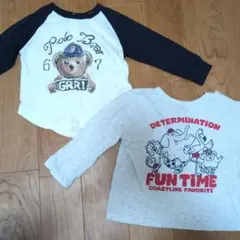 Tシャツ2枚セット ポロベア＆マーキース
