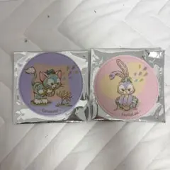 【新品未使用】ディズニー ダッフィーフレンズ コースター セット