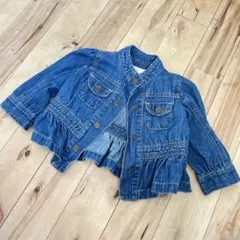 ベイビーGAP 80 デニムジャケット　ベビー　子供　春　秋　羽織り