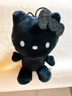 ハローキティ ぬいぐるみ タイトー限定 Myハローキティマスコット ブラック