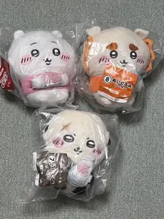 エニマイくじ ちいかわ ぬいぐるみ 3点セット ハチワレ くりまんじゅう