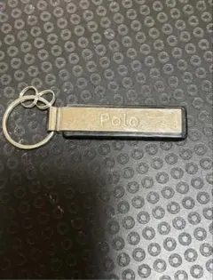 フォルクスワーゲン★Polo メタルキーホルダー　シルバー