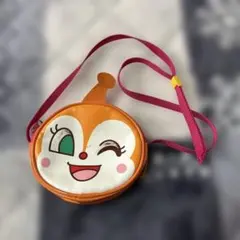キャラクター顔 バッグ　アンパンマン　ショルダーバッグ　ドキンちゃん