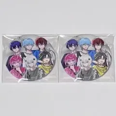 めておら Meteorites 缶バッジ 夏ビジュ 集合 等身 2個セット
