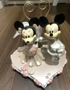 ディズニー　ミッキー＆ミニー ウェディング メモスタンド　結婚式　写真立て