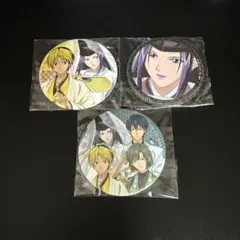 ヒカルの碁 ドリーム 缶バッジ 藤原佐為 進藤ヒカル 塔矢アキラ 伊角 3