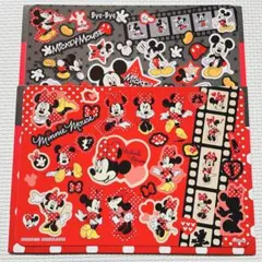 【新品】　ディズニー　シール　ステッカー　２点セット　まとめ売り　カードダス
