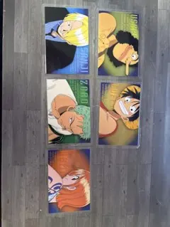 ONE PIECE ラミネートカード 当時物 9枚 - メルカリ