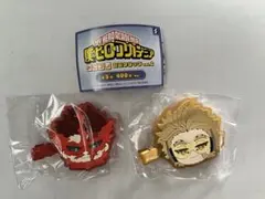 ヒロアカ　エンデヴァー＆ホークス　みにこれ 前髪クリップ　２個セット