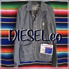 DIESELディーゼル限定ビンテージヒッコリーカバーウォールジャケットMのサムネイル