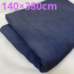 生地　デニム　薄手　ブルー