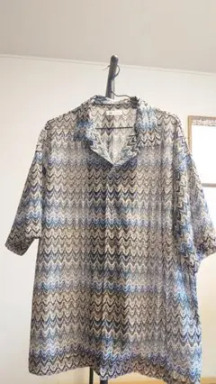 tk. TAKEO KIKUCHI　レースデザインシャツ