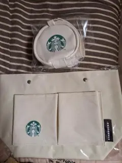 スターバックス 福袋 2025 バッグインバッグ クリアポーチ 2点セット