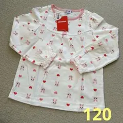 新品未使用　ミキハウス　うさこロンT