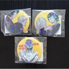 サカモトデイズ　オールスター缶バッジ　坂本太郎　南雲　神々廻　大佛