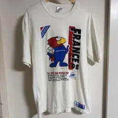FRANCE 98 ワールドカップ オフィシャルTシャツ Lサイズ - メルカリ