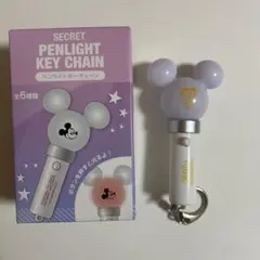ペンライトキーチェーン　プルート　ディズニーストア