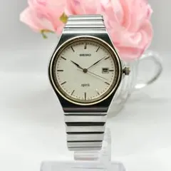 《稼働品》セイコー★スピリット★クォーツ 腕時計★メンズ★コンビ★管理557c