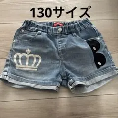 BABYDOLL 130サイズ　デニムショートパンツ