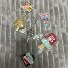 スクイーズ　他キーホルダーセット