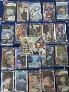エヴァンゲリオン ウエハースカード22枚 【まとめ売り】