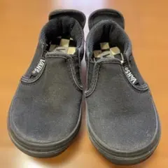 VANS ブラック スリッポン ベビーシューズ