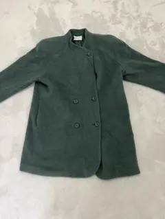 ダークグリーン コート