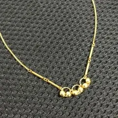 K18 ネックレス カットボール 18金ペンダントのサムネイル