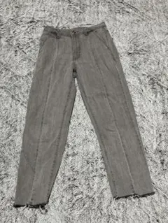 【Re:EDIT】バックベンツストレートリサイクルデニム〈低身長サイズ〉