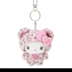 【新品タグ付き】ギャルキティ ヒョウ柄 ハローキティ キーホルダー ギャルクマ