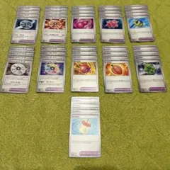 ワザマシン４種　きのみ６種　たべのこしまとめ売り