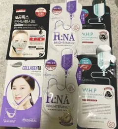 【未使用品】MEDIHEAL シートマスク 4種計6枚