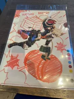 爆豪勝己 A4クリアファイル Color 僕のヒーローアカデミア