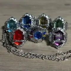 家庭教師ヒットマンREBORN ニューボンゴレリング コンプ 7種 大空 嵐 雨