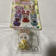 シルバニアファミリー展 赤ちゃんカラフルウサギコスチューム マーガレットうさぎ