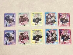 セブンイレブン限定ホロライブ「秘密結社holox」クリアカード全5種10枚セットのサムネイル