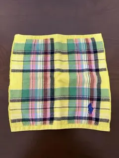 ラルフローレン チェック柄 ハンドタオル