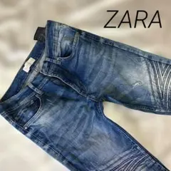☆ZARA☆ 薄手生地　ストレッチ スリムスキニー　EUR38のサムネイル