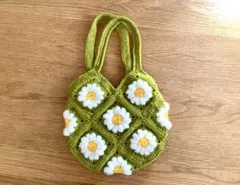 かぎ編みハンドバッグ