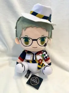 ツイステ　スペシャルハンドメイド風お座りぬいぐるみ トレイ・クローバー