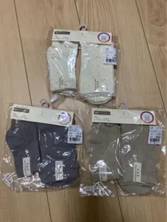 新品未開封 親子ペアソックス　つぶつぶ