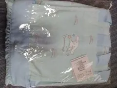 サンリオ エプロン 大人用 水色