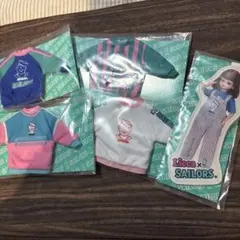 リカちゃんくじ　 セーラーズ　06 リカチャンドレス　トレーナー　4種セット