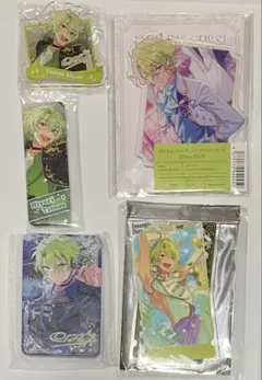 あんスタ　巴日和　セット　中国　流砂コロッタ　両面アクキー　一番カフェ