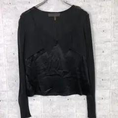 ALBERTA FERRETTI 古着 同色異素材切替 シアートップスのサムネイル