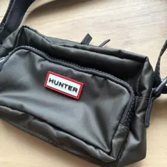 新品タグ付き　ハンターHUNTER カーキ ショルダーバッグ