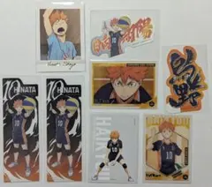 ハイキュー!!　烏野　日向翔陽　ステッカー　クリアカード　ブックマーク